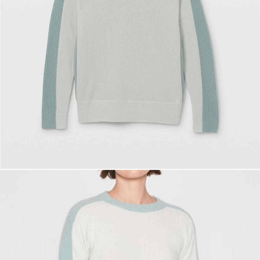 Women's Two-Tone Sweater